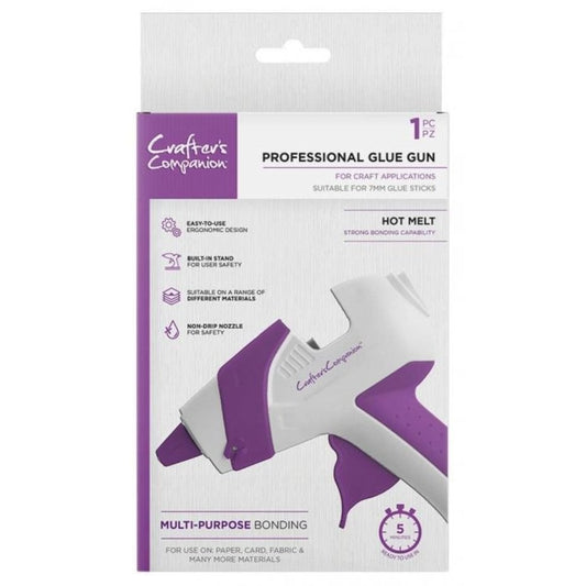 Crafter's Companion Hot Glue Gun dryppfri  Varmlimpistol