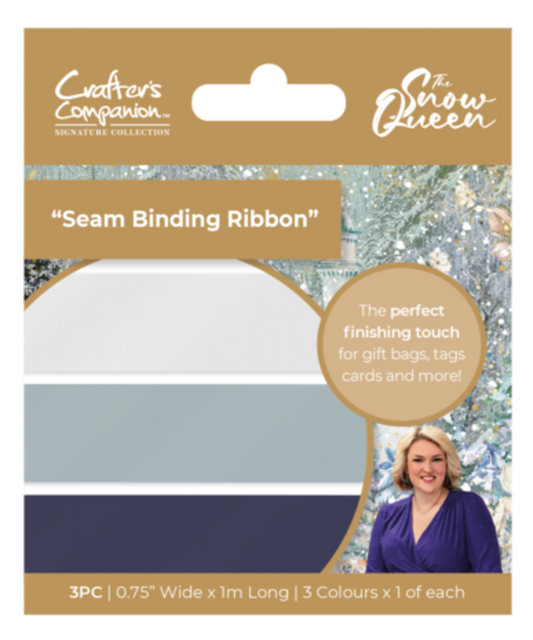 Seam binding ribbon - Sara signature The snow queen