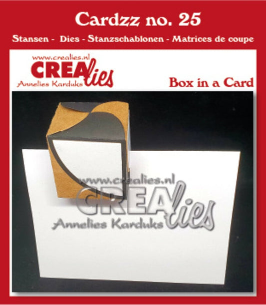 Crealies Cardzz Dies Cardzz Dies No. 25 Box in a Card (CLCZ25)
