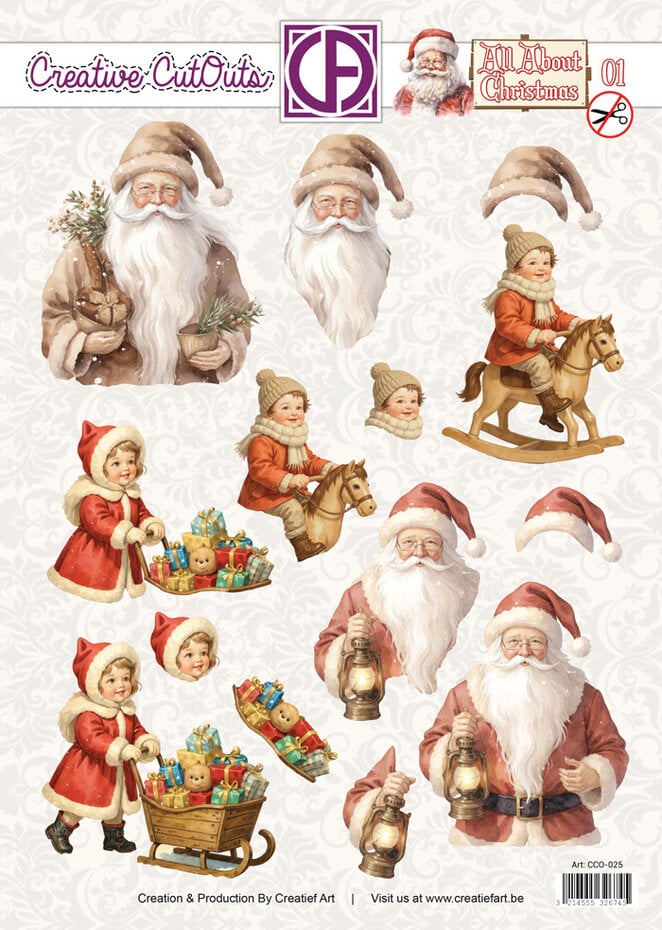 NYHET! All About Christmas 02 Creative CutOuts (CCO-025)