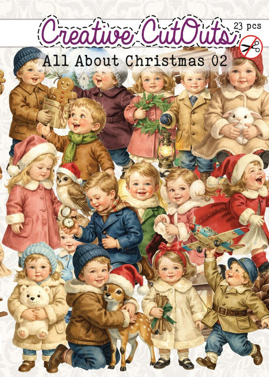 NYHET! All About Christmas 02 Die-Cuts Creative CutOuts (23pcs) (CCODC-007-02)