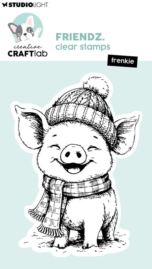 Studiolight Friendz Clear Stamps -  Friendz Clear Stamps Frenkie (CCL-FR-STAMP961)