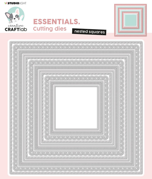 Studio Light Creative Craftlab Nested Squares Essentials Cutting Dies