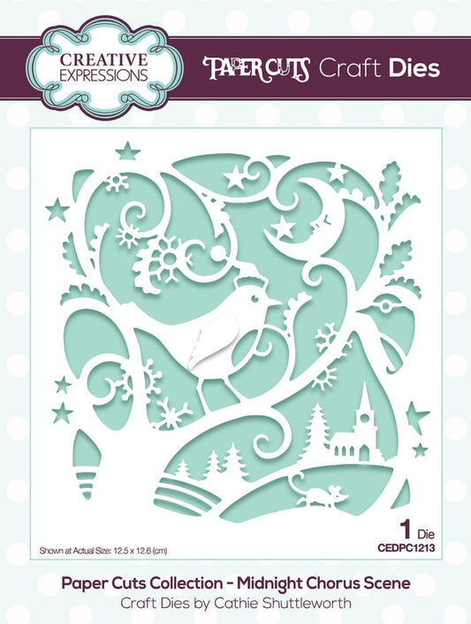 Creative Expressions - die Paper Cuts Midnight Chorus (CEDPC1213)