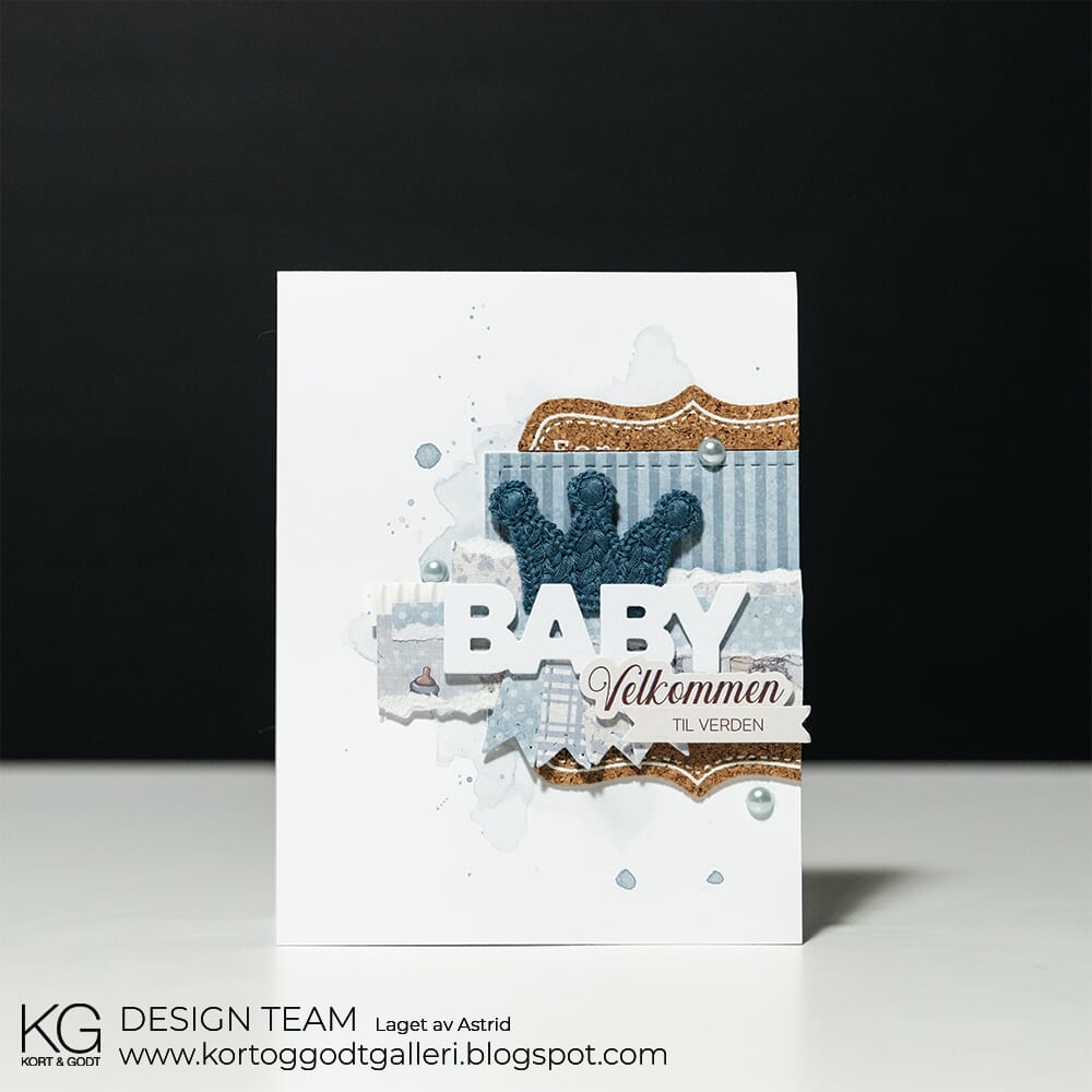 Kort og Godt dies  K & G KG - Baby med skygge