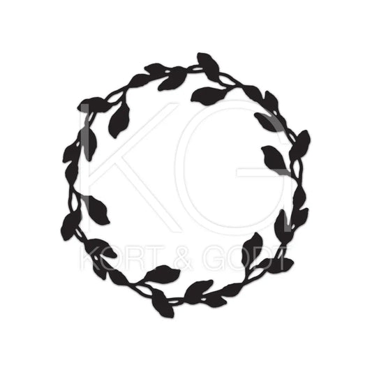 Kort & Godt - Dies - Bladkrans  die354