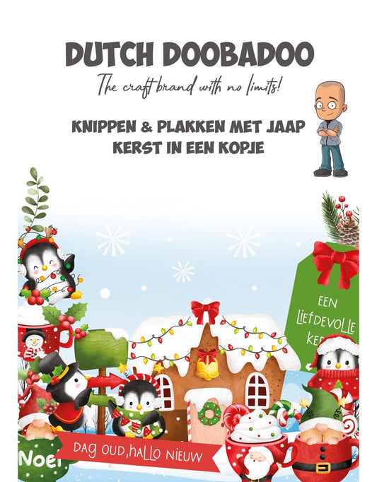 Dutch Doobadoo Christmas in a cup  Collage book