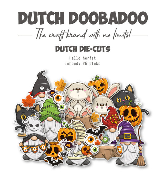 Dutch Doobadoo HALLOWEEN/ Hallo herfst Dutch Die-cuts -26 stk