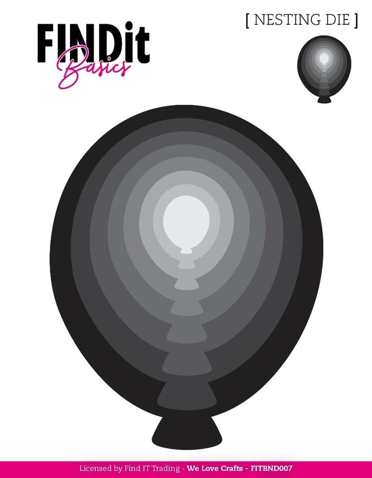 FINDit basics - Ballong dies/ Nesting Dies Balloon