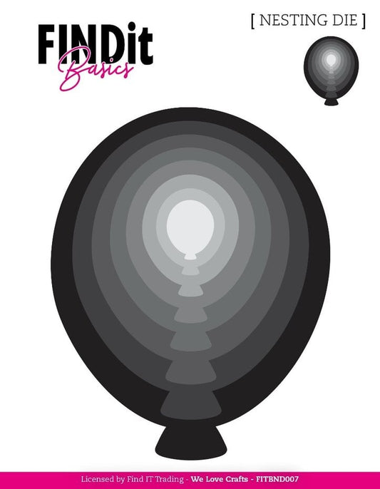 FINDit basics - Ballong dies/ Nesting Dies Balloon