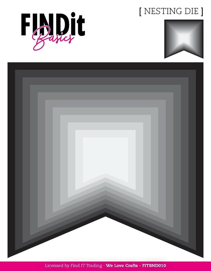 FINDit basics - Vimpel dies/ Nesting Dies Banner