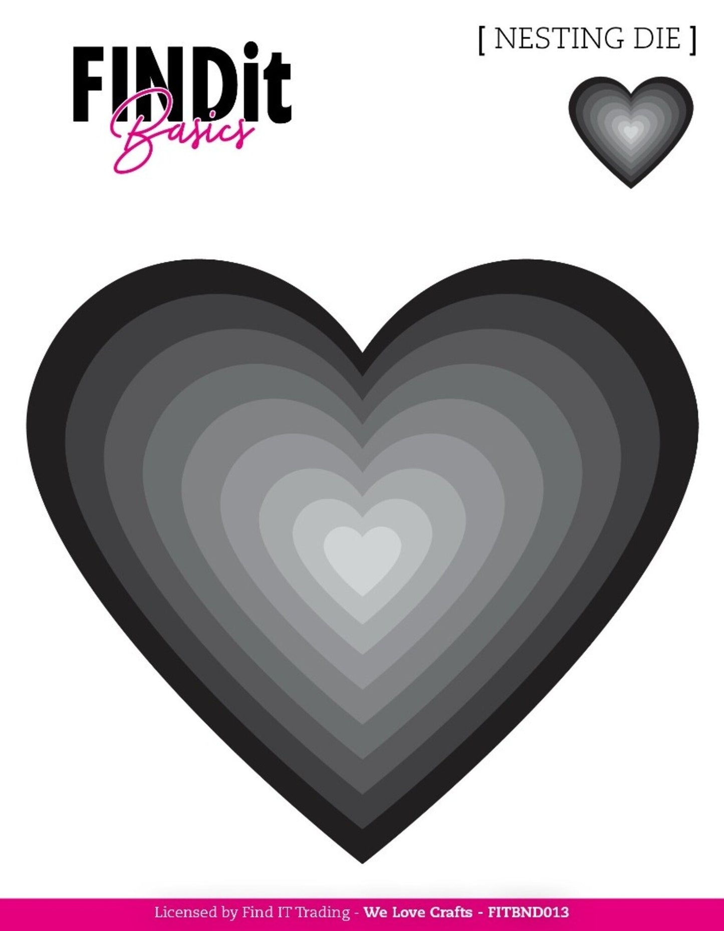 FINDit basics -Nesting Dies Hearts 2
