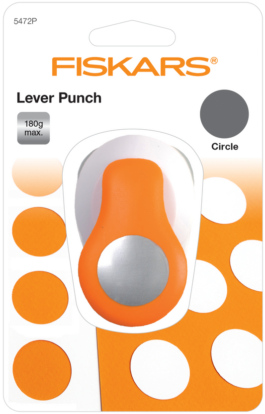 Fiskars punch circle M. Sirkelpunch fra Fiskars str 1'/ 2,5cm