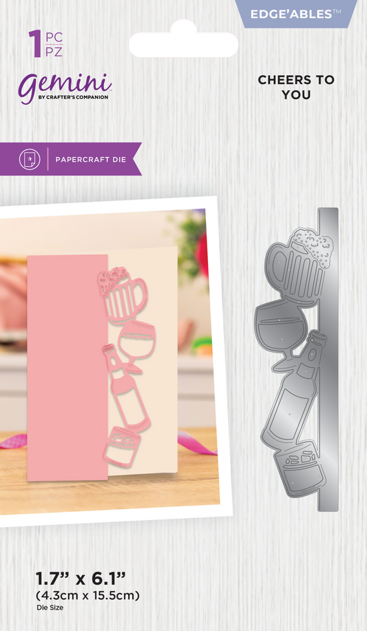 Gemini Cheers to You Edge'ables Dies