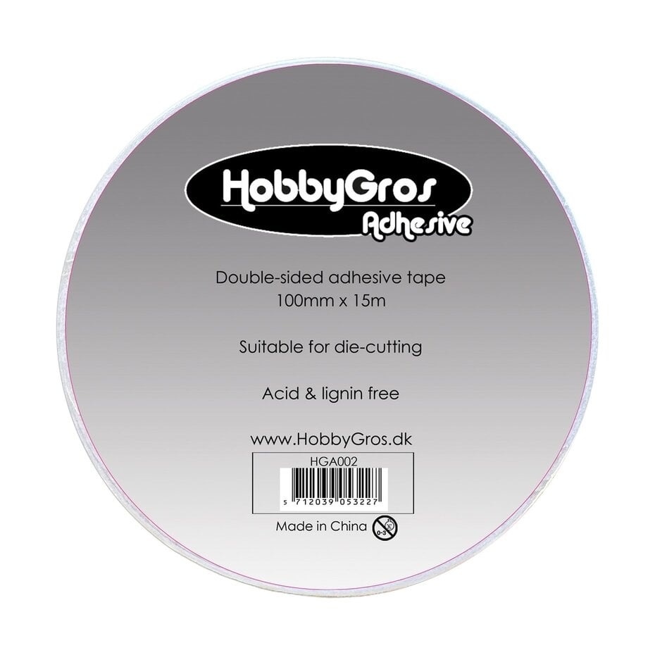 Hobbygros Double-sided Adhesive Tape 100mmx15m