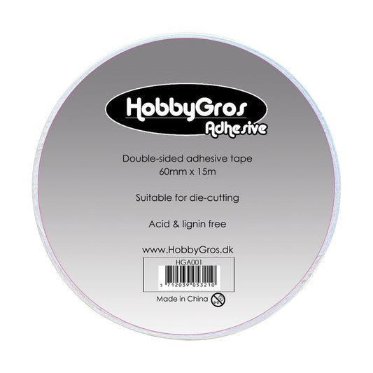 Hobbygros Double-sided Adhesive Tape 60mmx15m