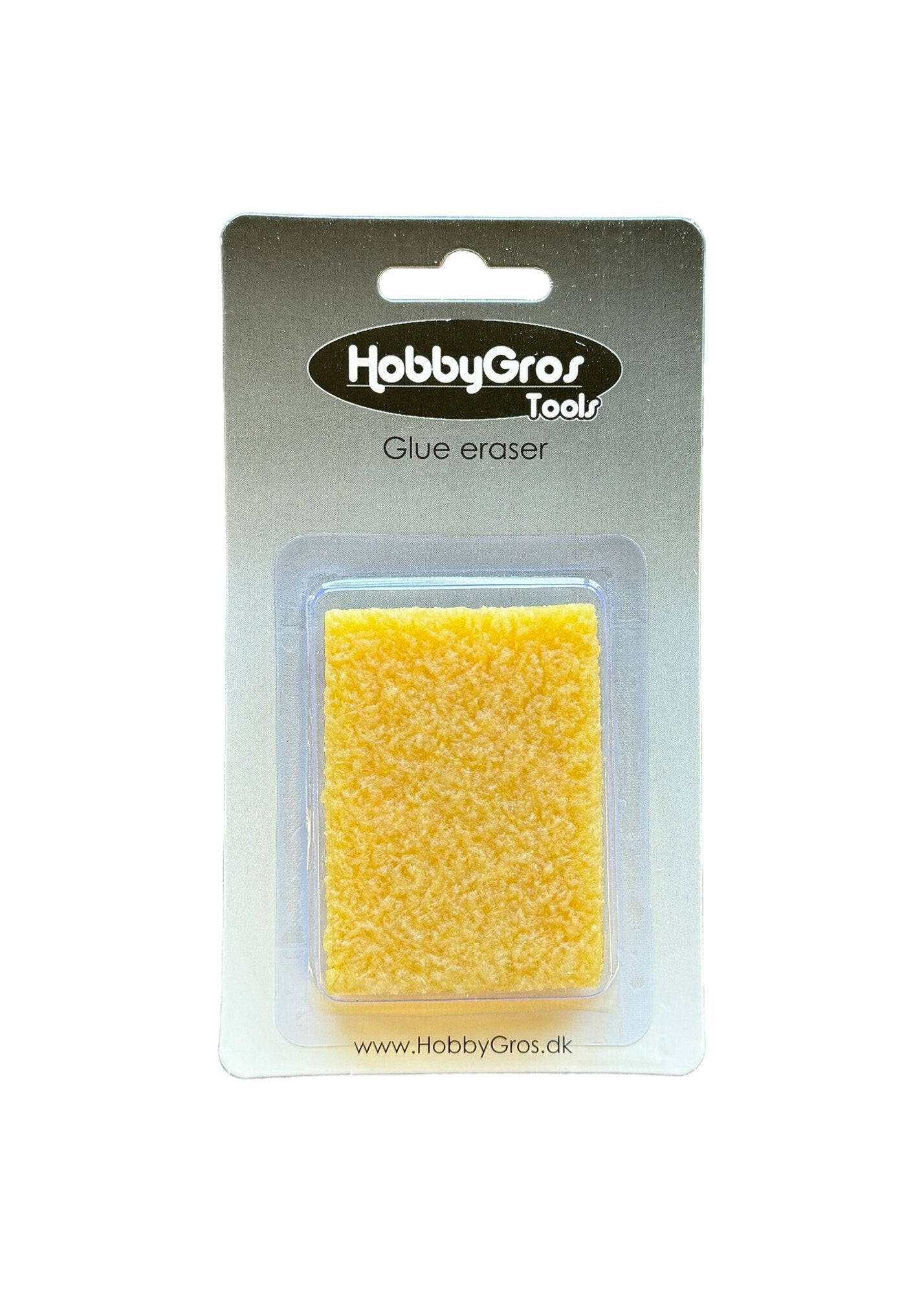 Hobbygros Glue eraser 50x70mm / viskelær til lim