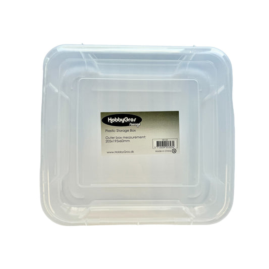 Hobbygros Plastic Storage Box - Fits 6x6 Inch Paper (SS122)