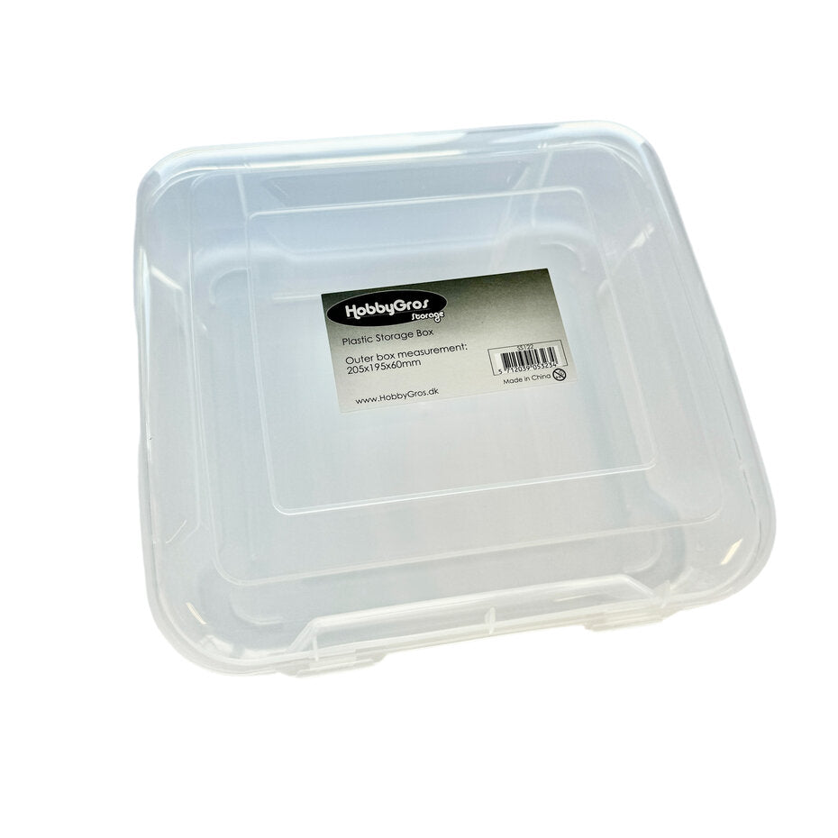 Hobbygros Plastic Storage Box - Fits 6x6 Inch Paper (SS122)