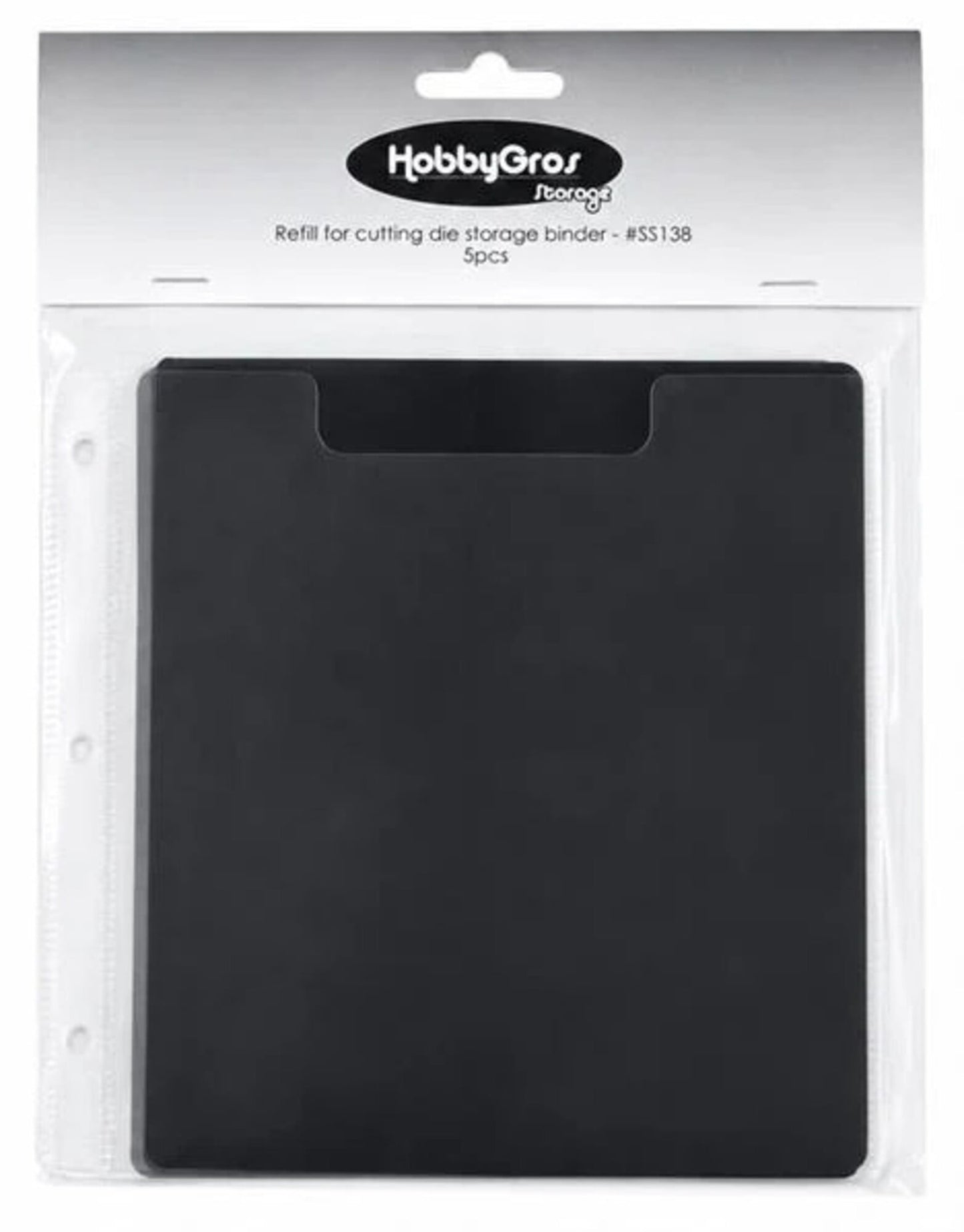 NYHET! Hobbygros storage binder - Refill for Cutting Die Storage Binder #SS138