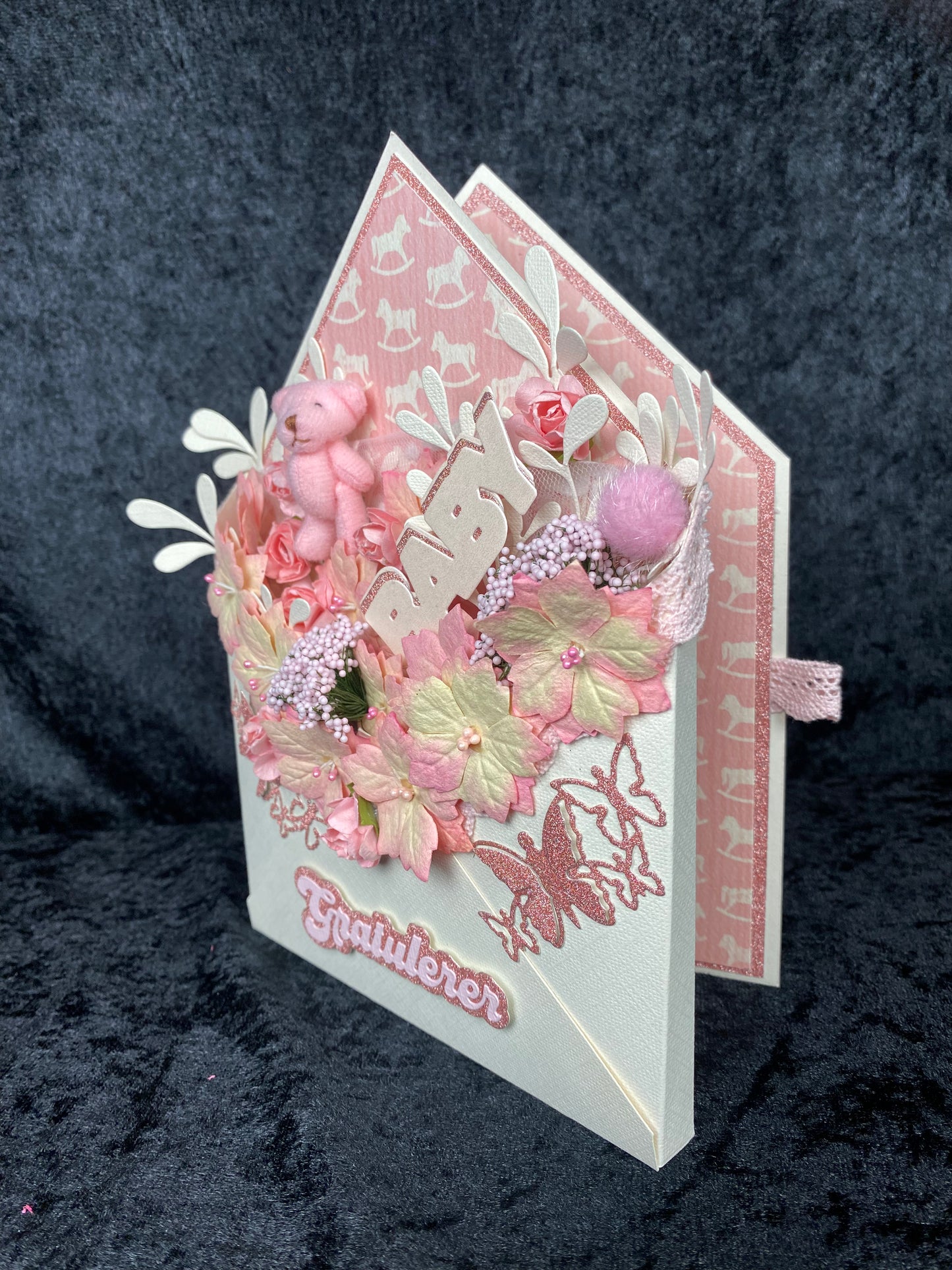 Hobbypakke/ hobbykit  - 3D-konvoluttkort