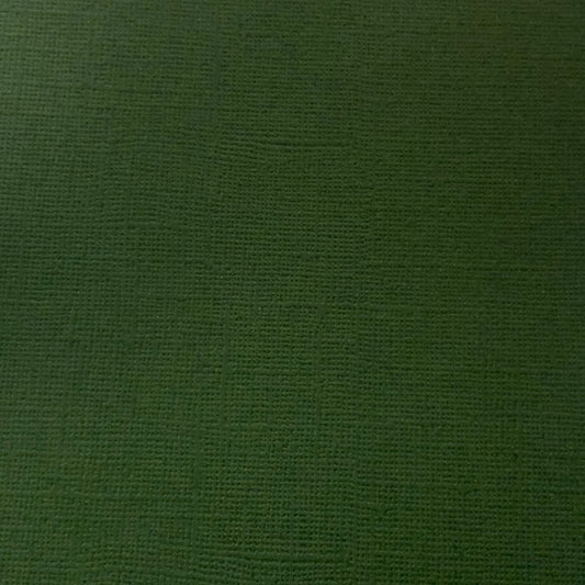 Reprint - kartong - mørk grønn Dark Green 12x12 ensfarget 190g