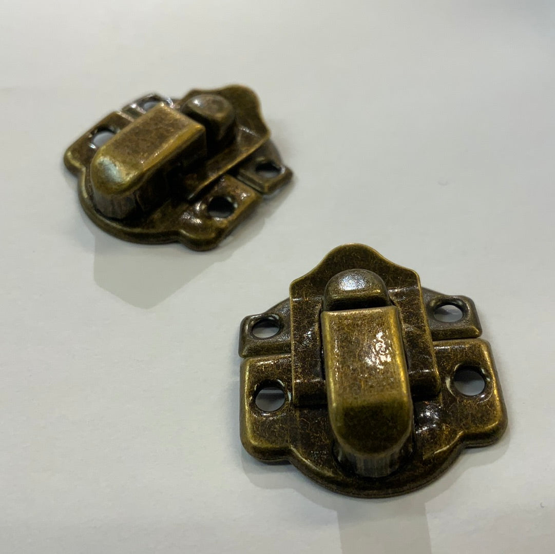 Charms - lås og hengsler - antikk gull