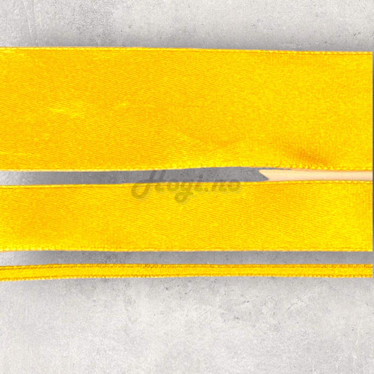 Silkebånd - gylden gul / golden yellow