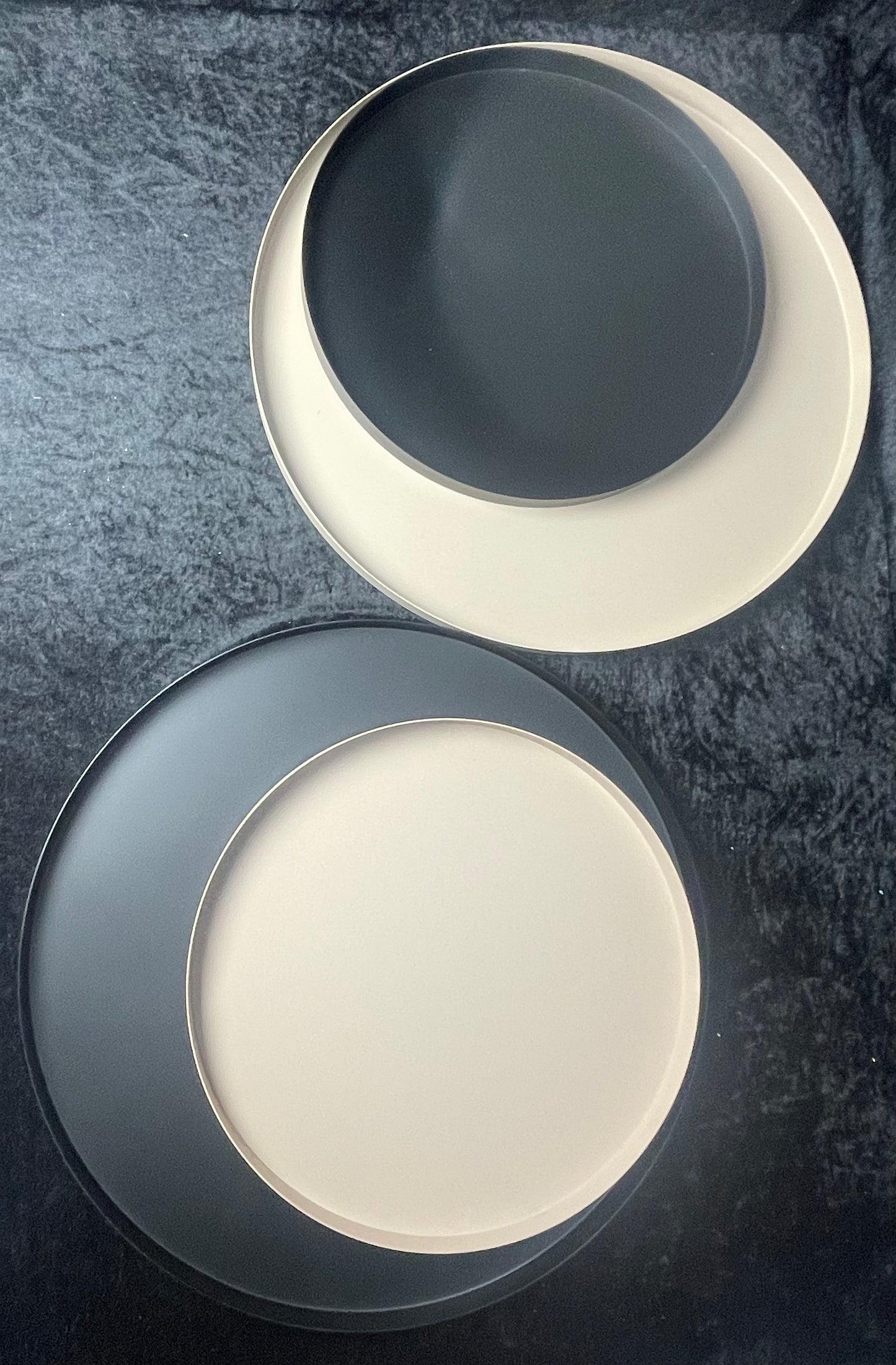 Dekor fat - sirkel - Metall