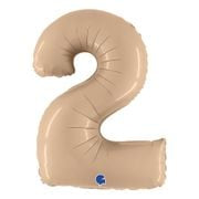 Folie ballong - tall 2 - nude - 86,4cm