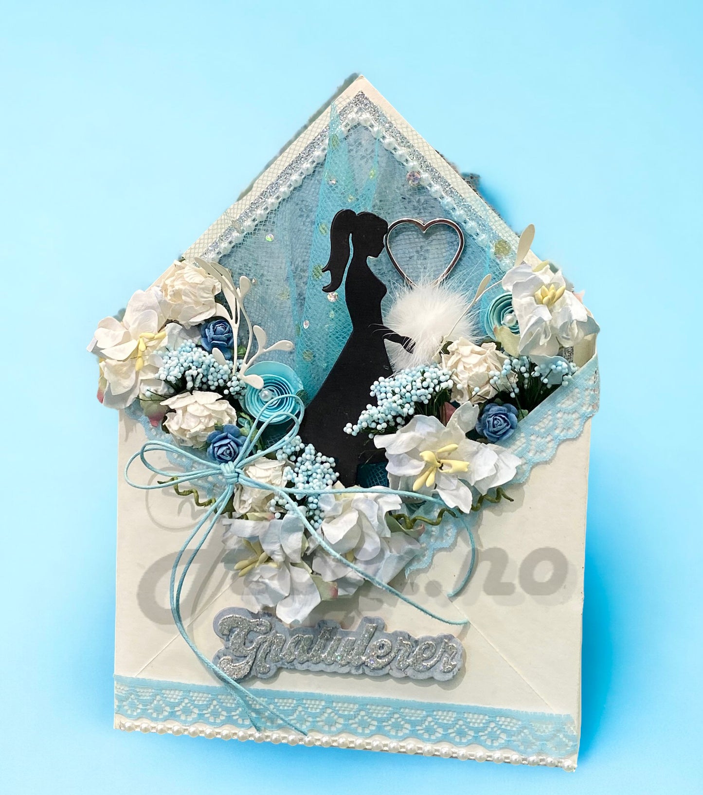 Hobbypakke/ hobbykit  - 3D-konvoluttkort