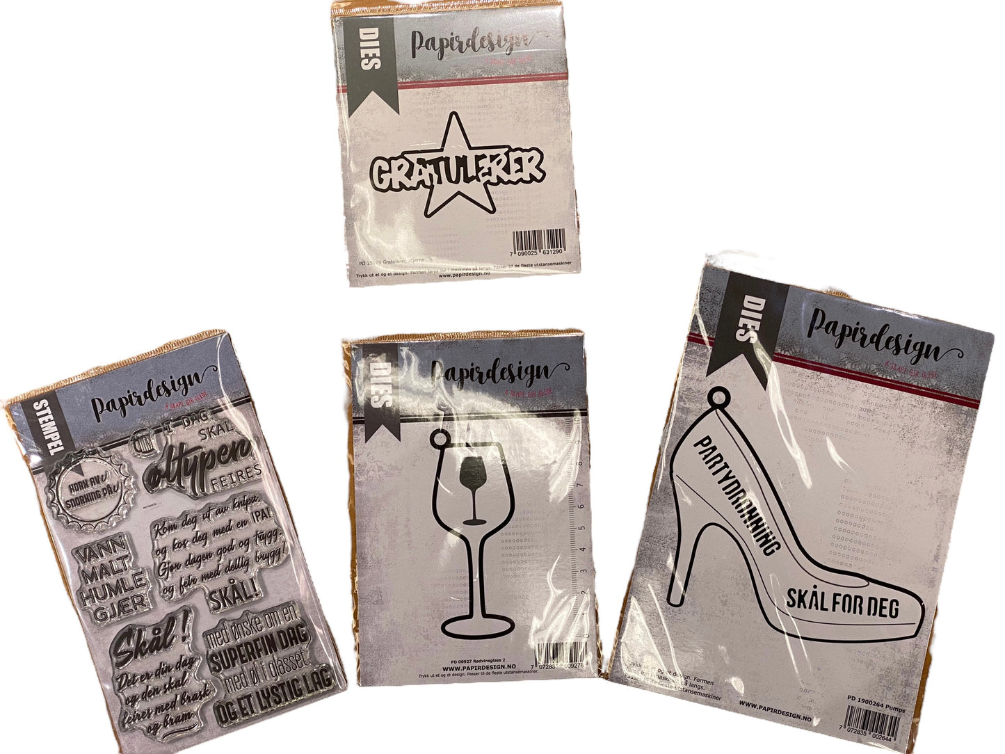 Hobbypakke/ hobbykit  - kort med en gøyal vri