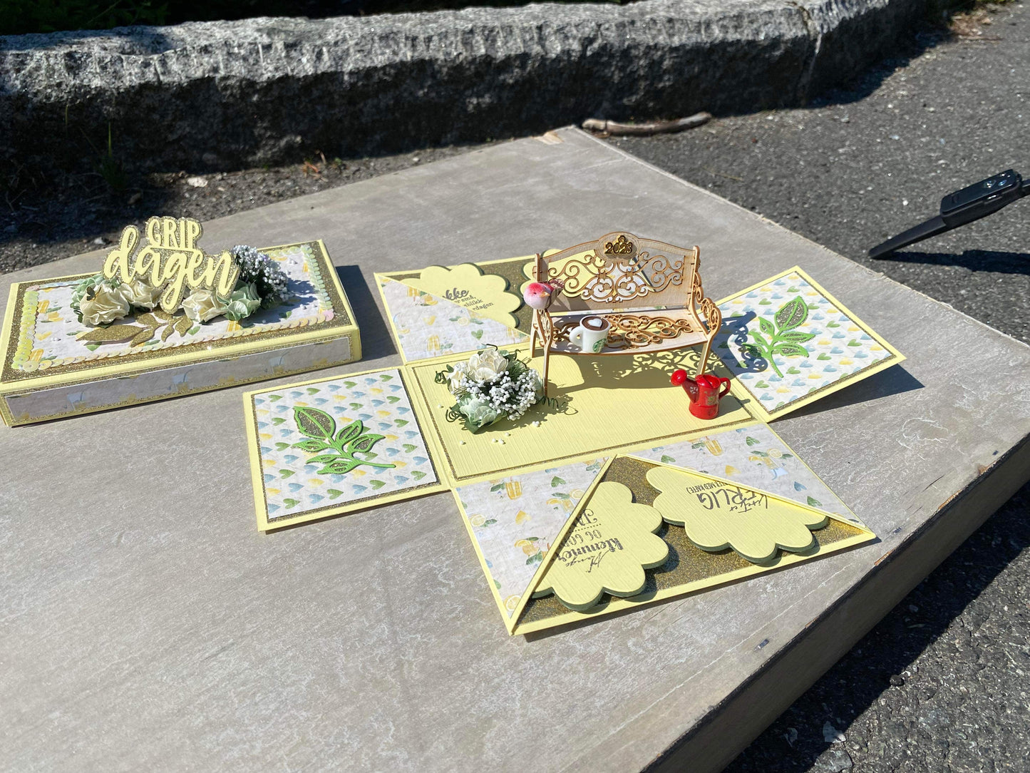 Hobbypakke/ hobbykit - avlang eksplosjonsboks