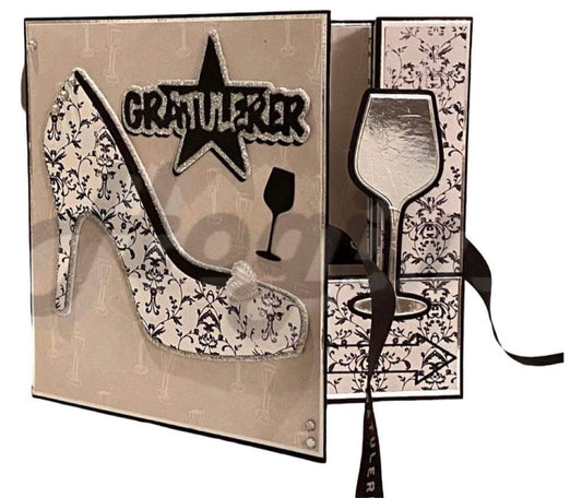 Hobbypakke/ hobbykit - kort med en gøyal vri