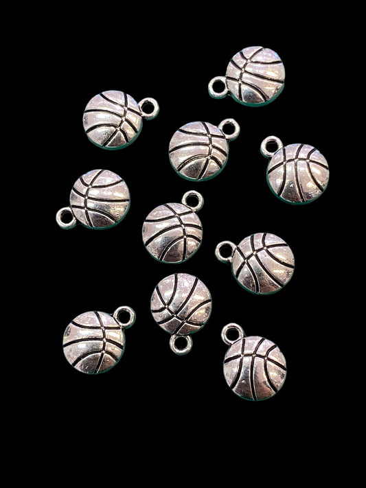 Chams - basket charms Ø:1cm med oppheng
