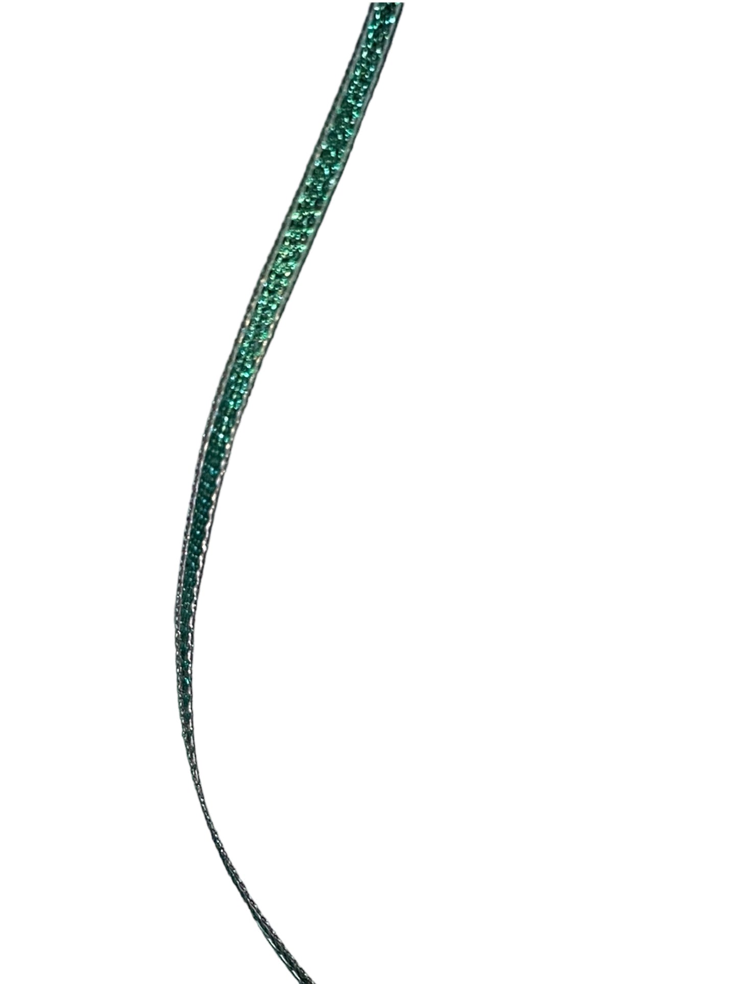 Tiffany bånd nydelig satinbånd med flott metallic/glanset farge 3mm