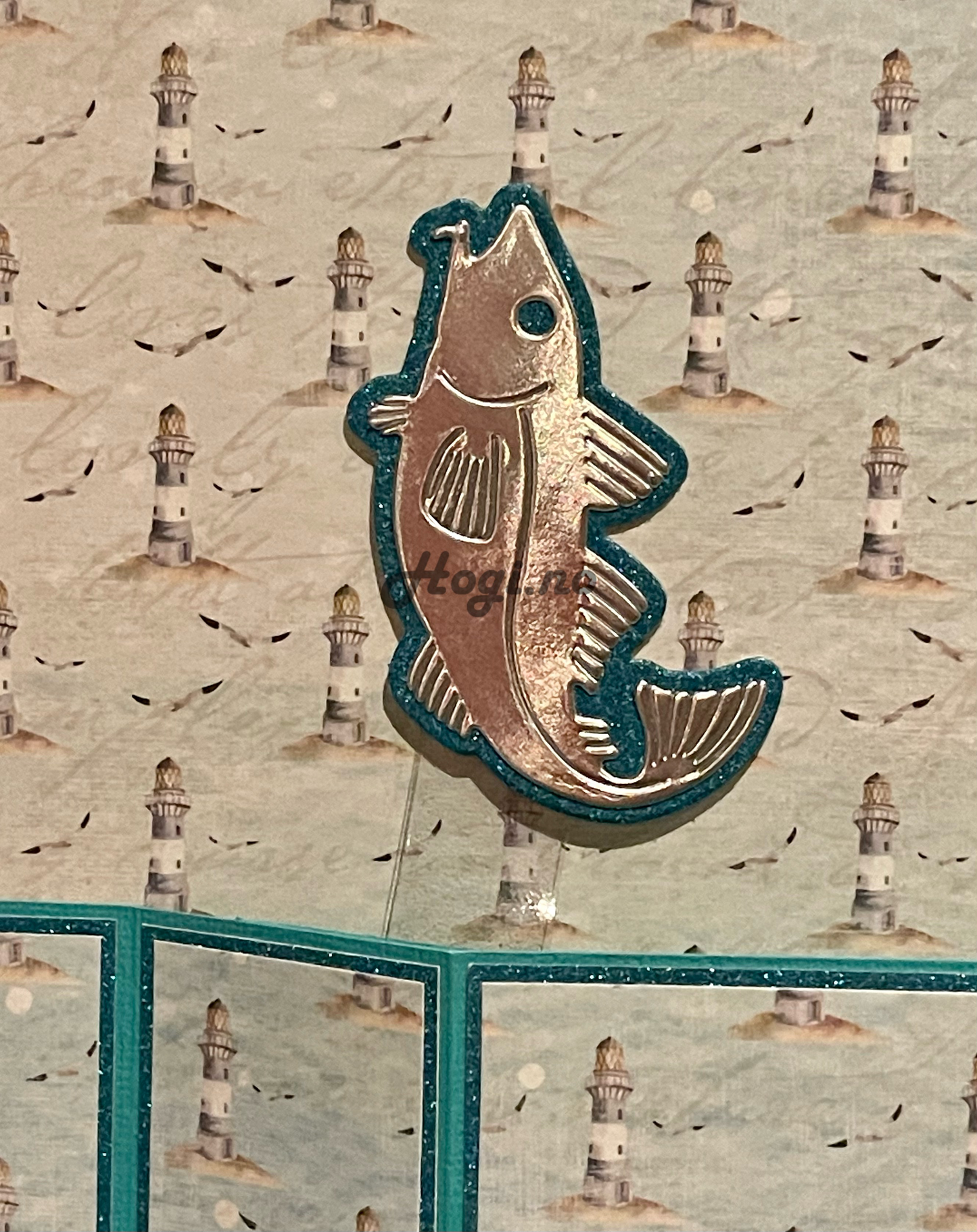 Papirdesign dies - fisk pd18408