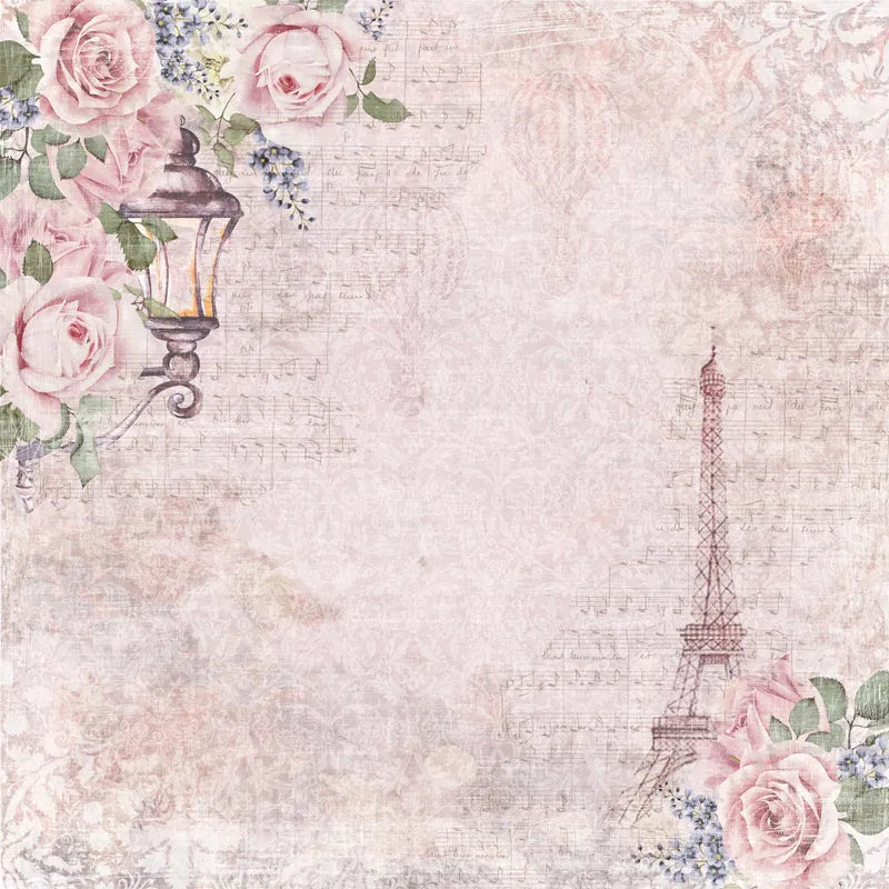 Reprint - La vie en rose  - 12x12 - Paris