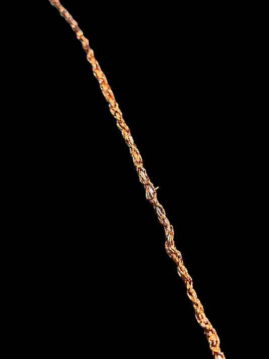 Dekorsnor i nydelig kobber farge ( formbar )