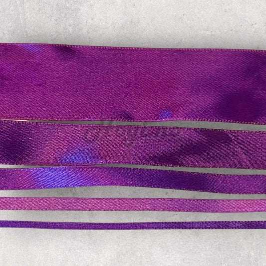 Silkebånd - mørk lilla / dark violet