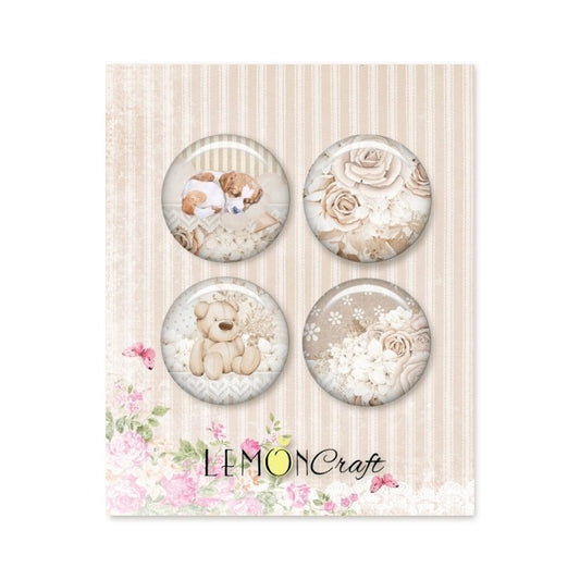 Lemoncraft - Waiting for You - Buttons/ Badge
