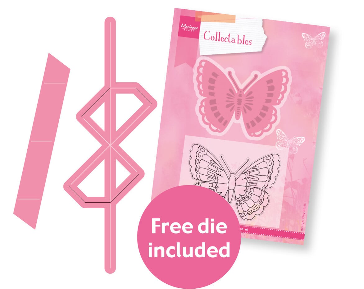 NYHET! Marianne Design - Collectables Pop & Twist Butterfly (COL1563)