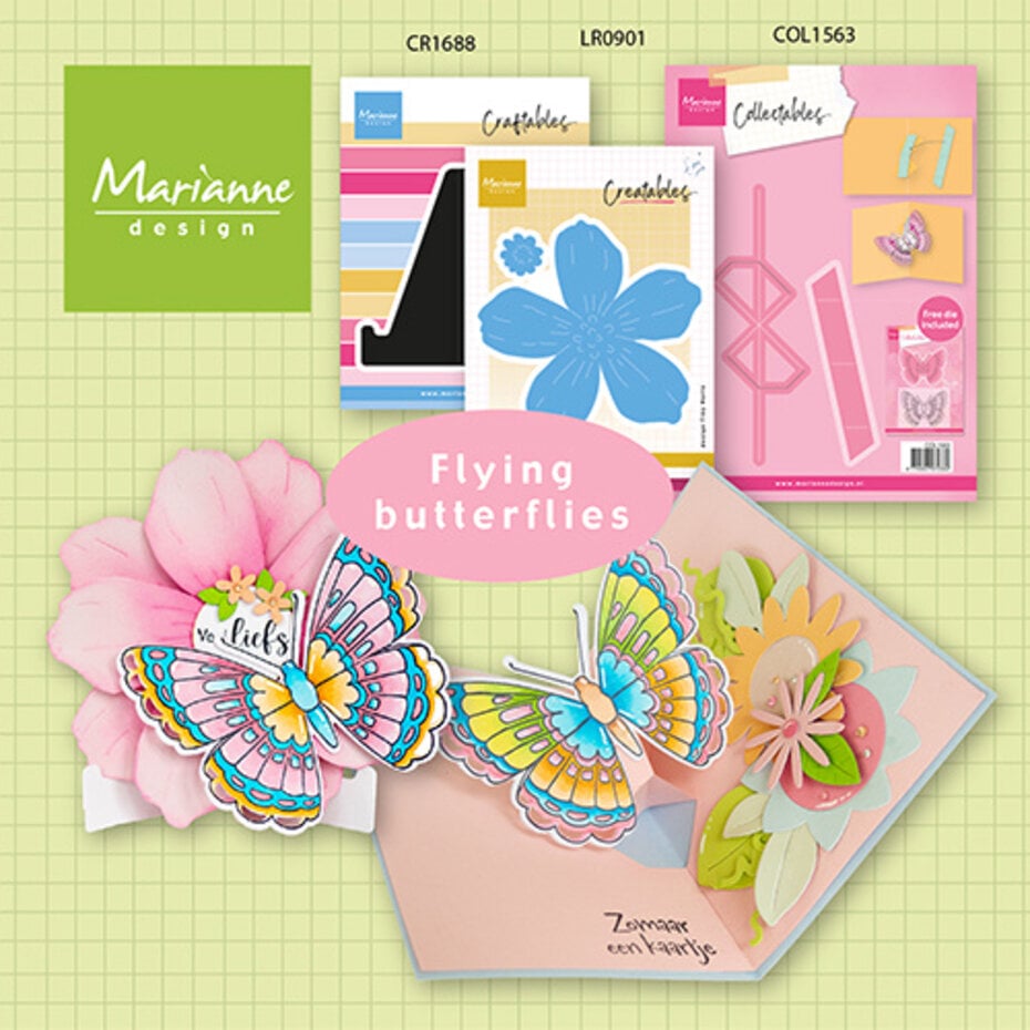 NYHET! Marianne Design - Collectables Pop & Twist Butterfly (COL1563)