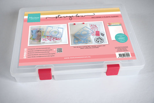 Marianne Design - Storage Box (incl 5 Plastic Sleeves) (LR0072)
