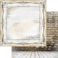 Mønsterark - arkpakke - Brick Wall & Frames 12x12 Inch Paper Pack (MP-60644)