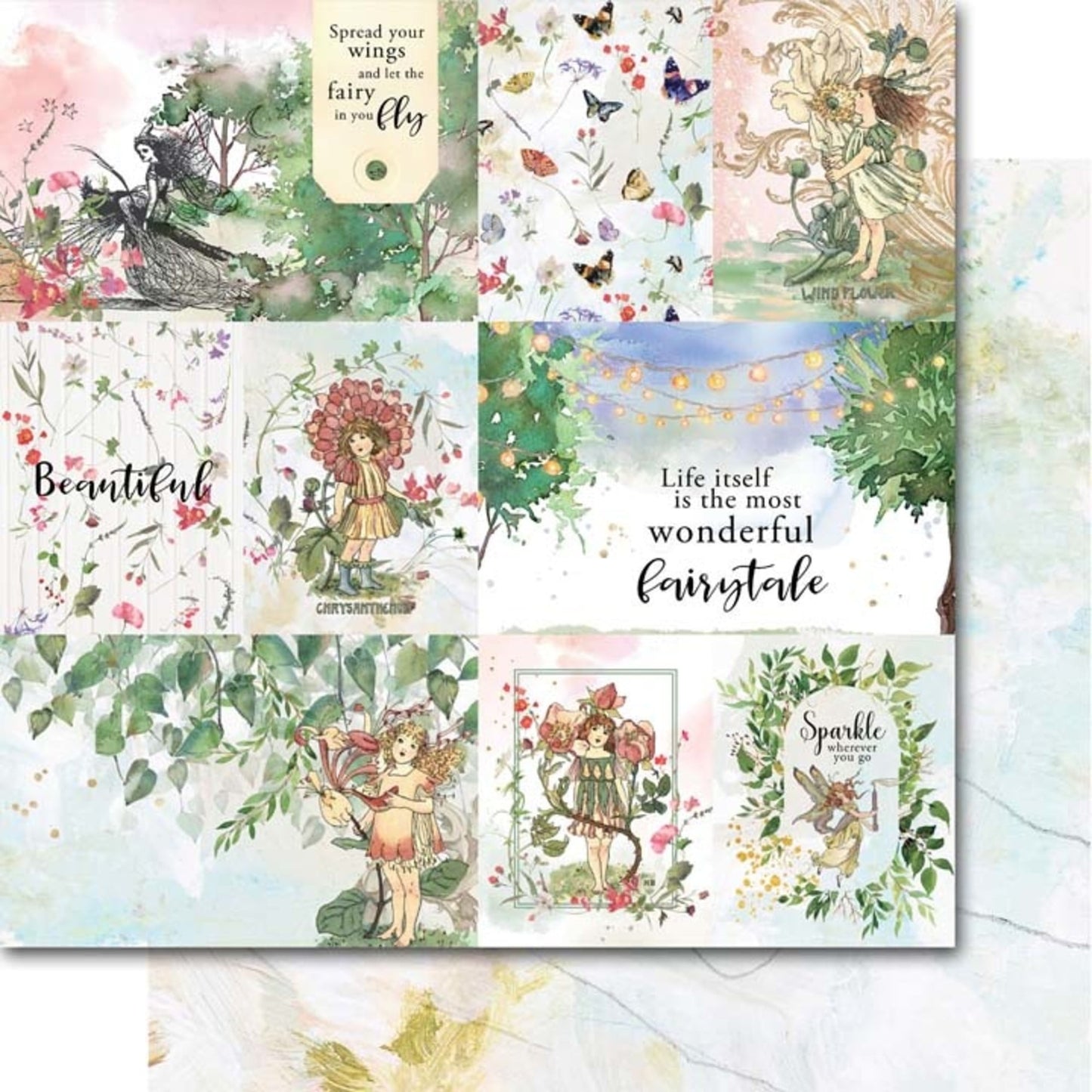 Memory place - Enchanted 12x12 Inch Paper Pack
