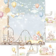 Mønsterarkpakke - arkpakke - Memory place -Enjoy The Ride 6x6 Inch Paper Pack (MP-60885)