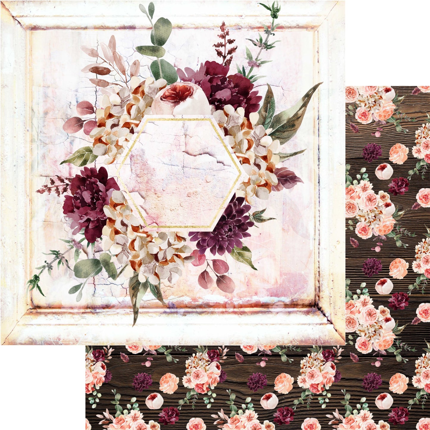 Memory place -Kawaii Paper Goods Autumn Wishes 6x6 Inch Paper Pack - Mønsterarkpakke - arkpakke -