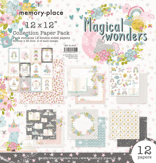 Memory Place Moon Magical Wonders 12x12 Inch Paper Pack