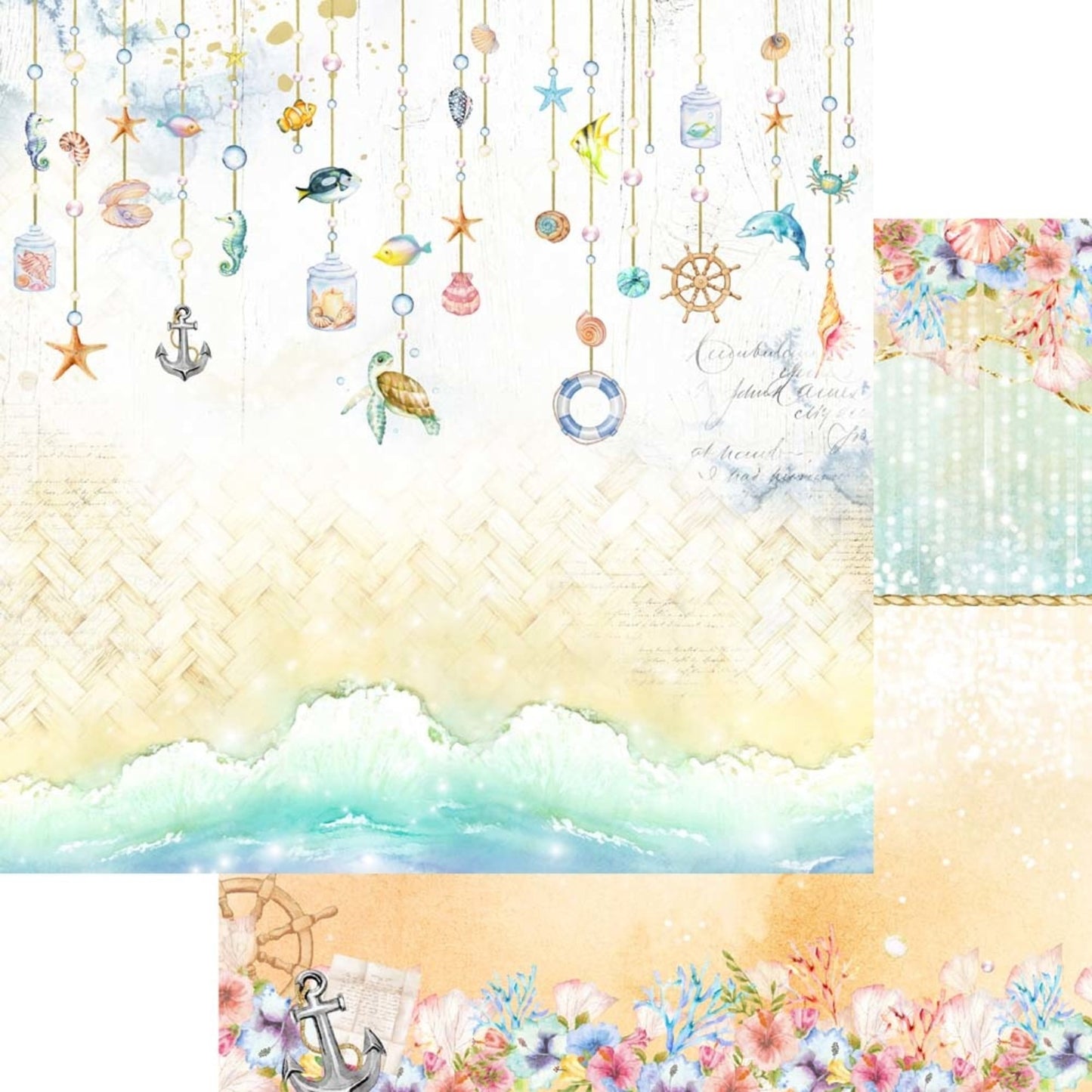 Memory place - Welcome to Paradise 12x12 Inch Paper Pack